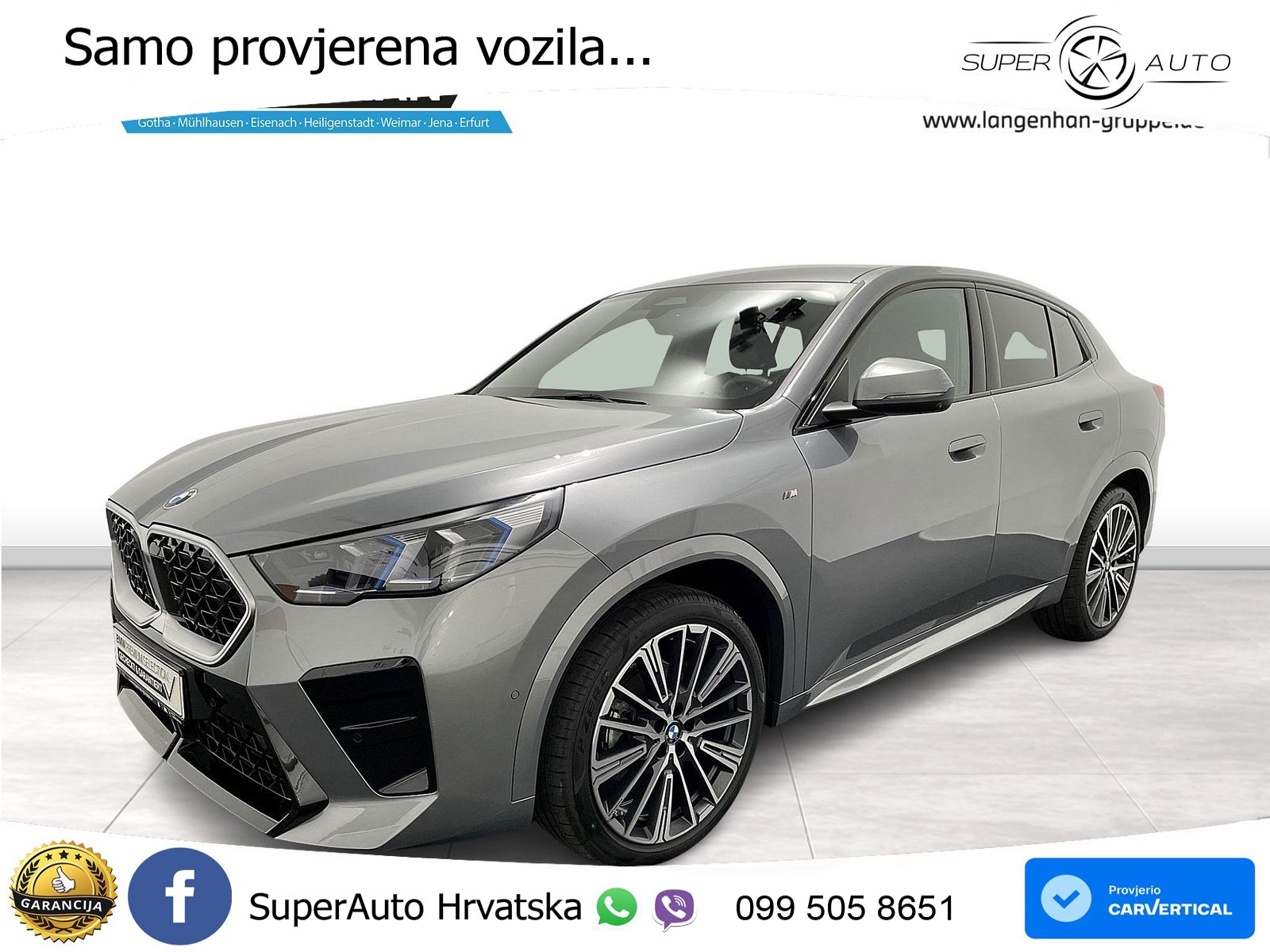 BMW X2 xDrive20d Steptronic M Sport LED+GR SJED+ACC