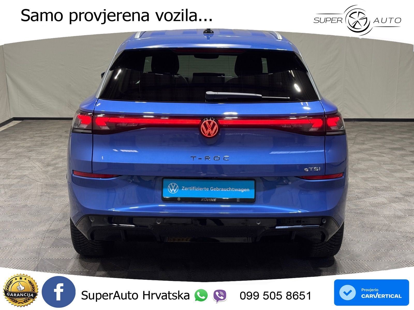 Volkswagen T-Roc 1.5 eTSI (150 KS)  DSG LED+GR SJED+ACC