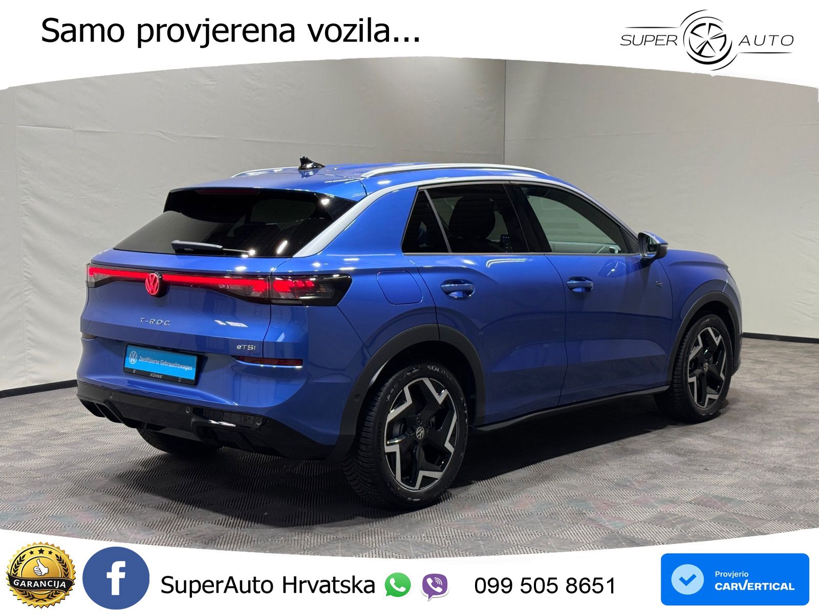 Volkswagen T-Roc 1.5 eTSI (150 KS)  DSG LED+GR SJED+ACC