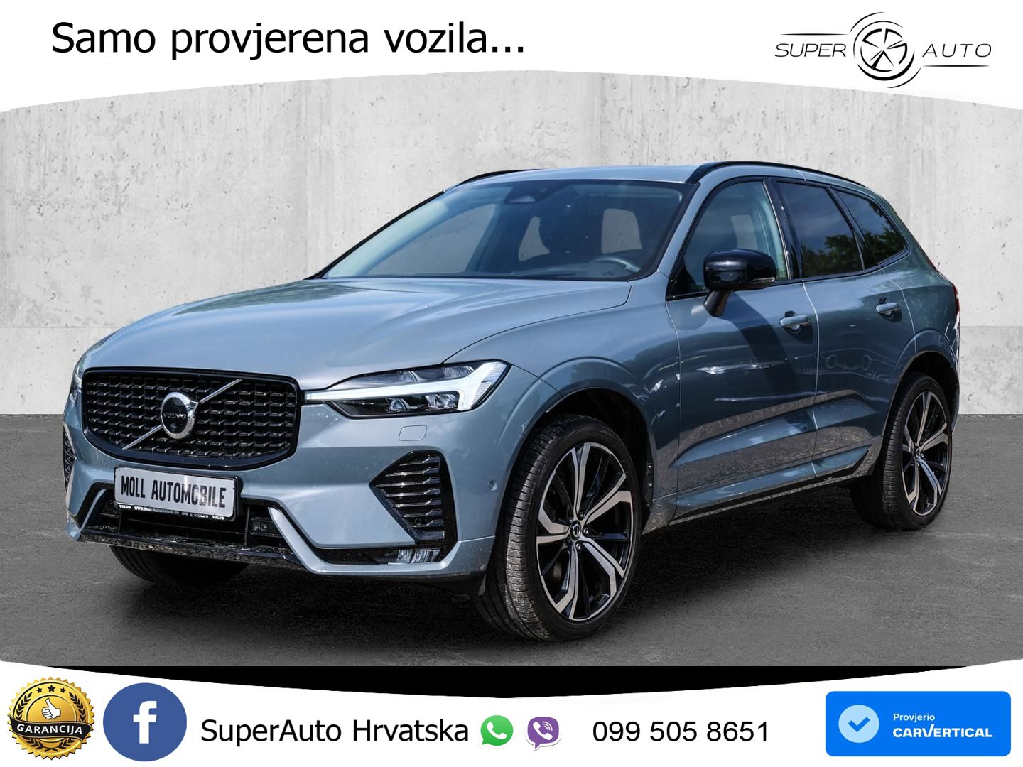 Volvo XC60 B4 Diesel AWD Geartronic ACC+HEAD+4xGR SJED+360+PANO
