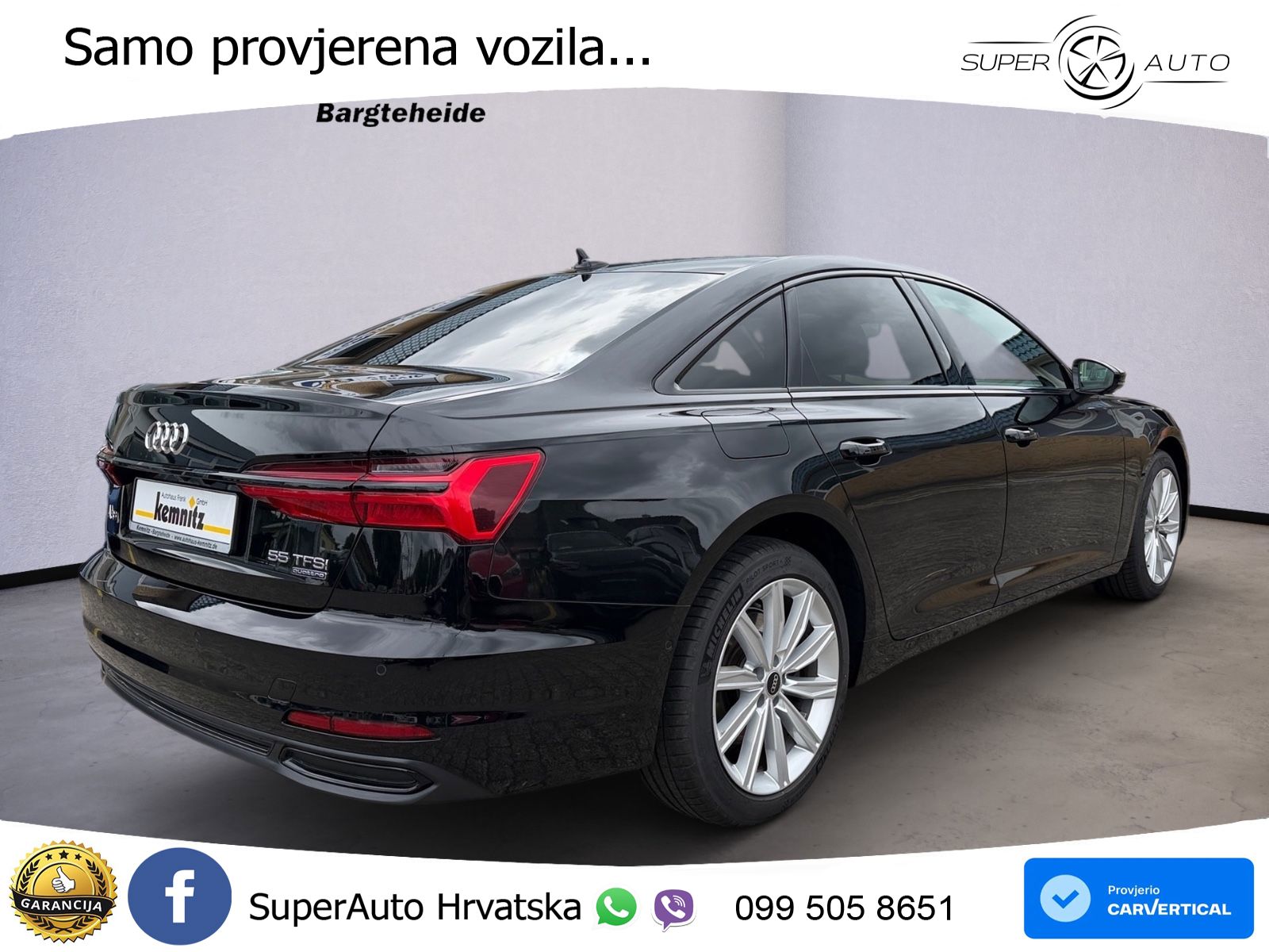 Audi A6 55 TFSI V6 (340 KS) quattro S tronic LED+GR SJED+ACC