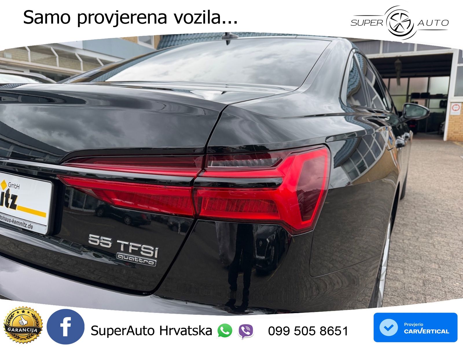 Audi A6 55 TFSI V6 (340 KS) quattro S tronic LED+GR SJED+ACC
