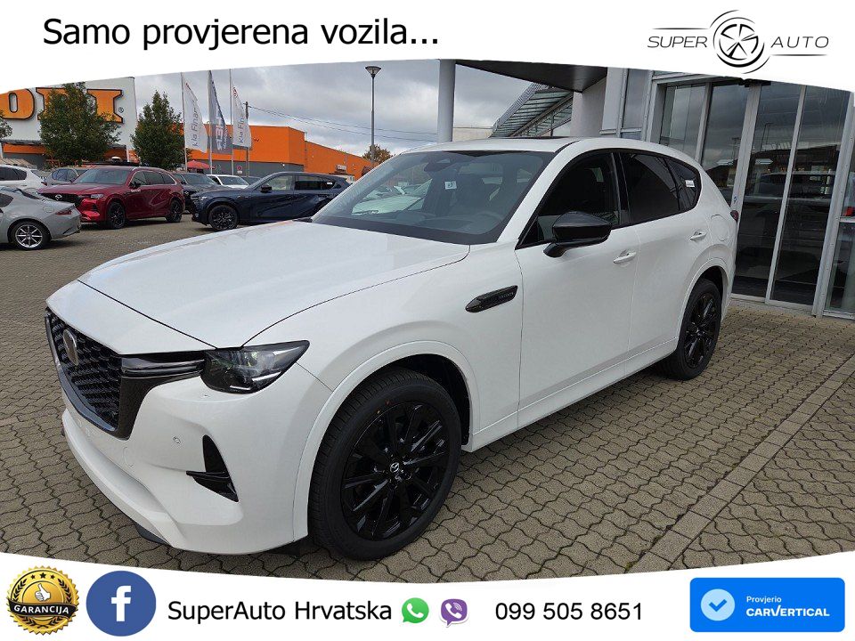 Mazda CX-60 3.3 e-Skyactiv D (254 KS) AWD Automatic MATRIX+GR SJED+KAM