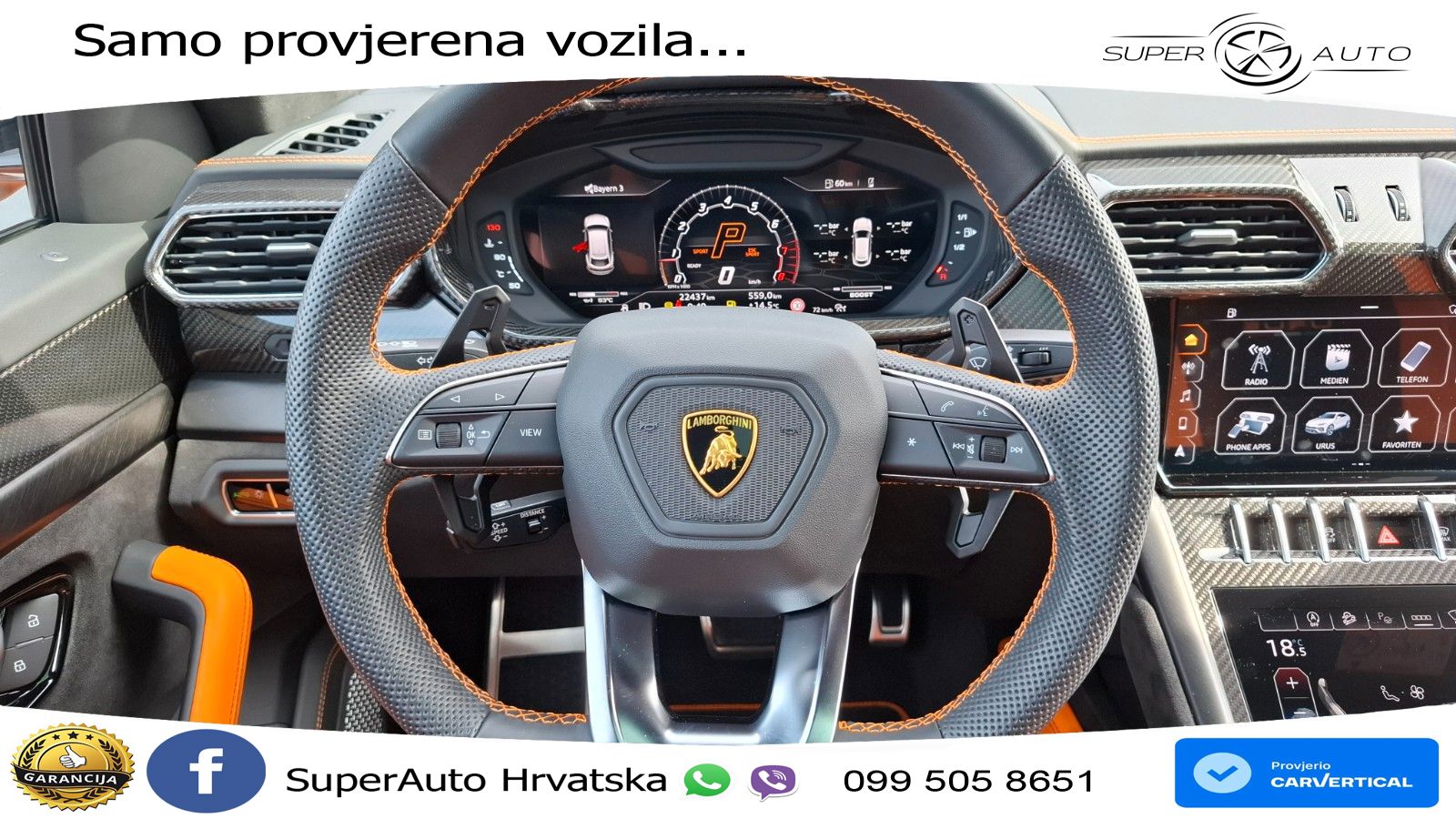 Lamborghini Urus 4.0 V8 (650 KS) 4WD Automatic LED+GR SJED+ACC