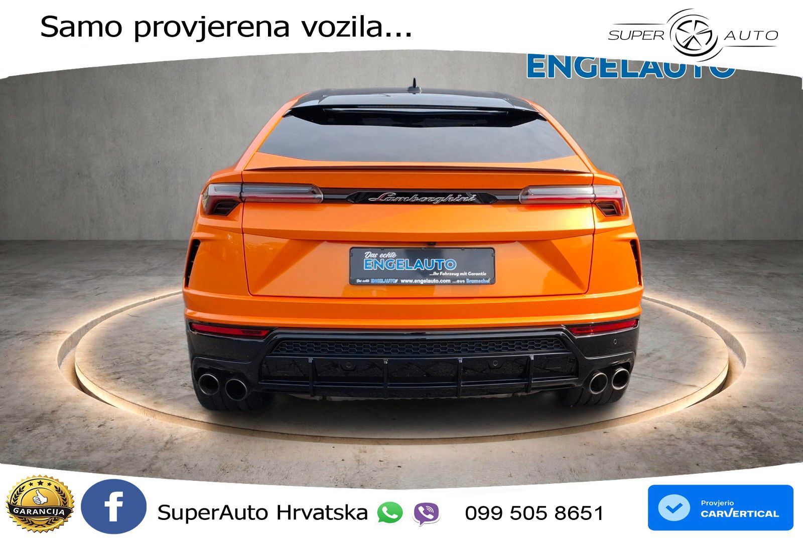 Lamborghini Urus 4.0 V8 (650 KS) 4WD Automatic LED+GR SJED+ACC