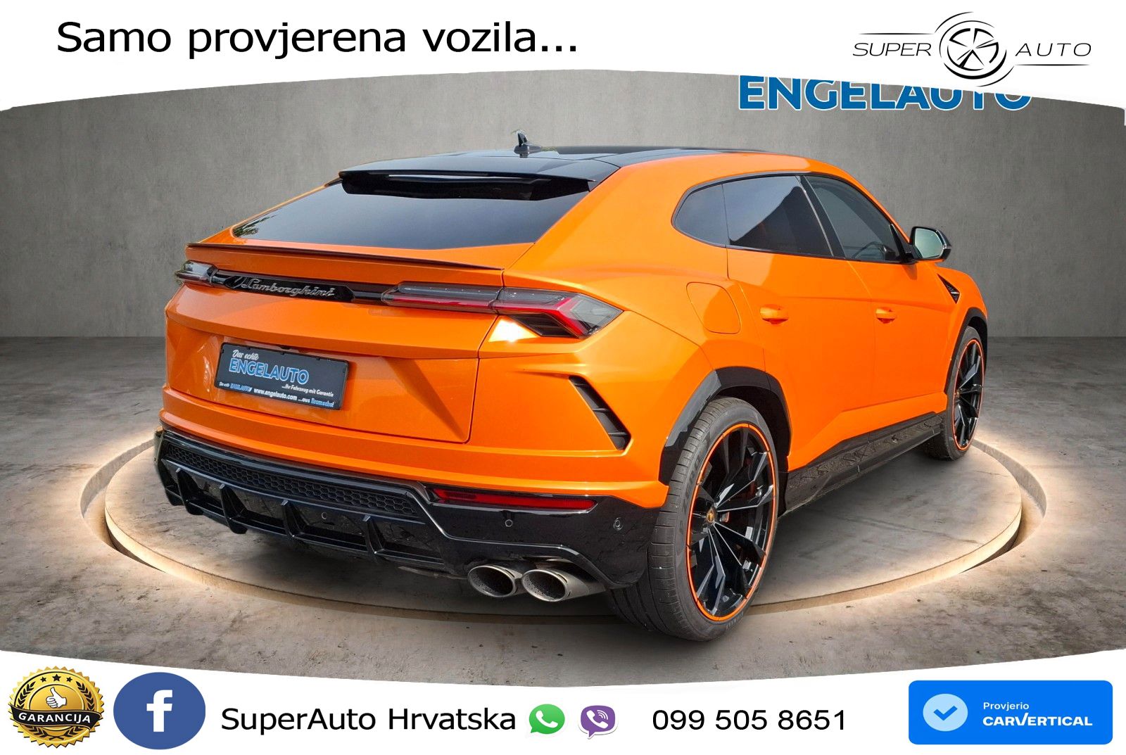 Lamborghini Urus 4.0 V8 (650 KS) 4WD Automatic LED+GR SJED+ACC