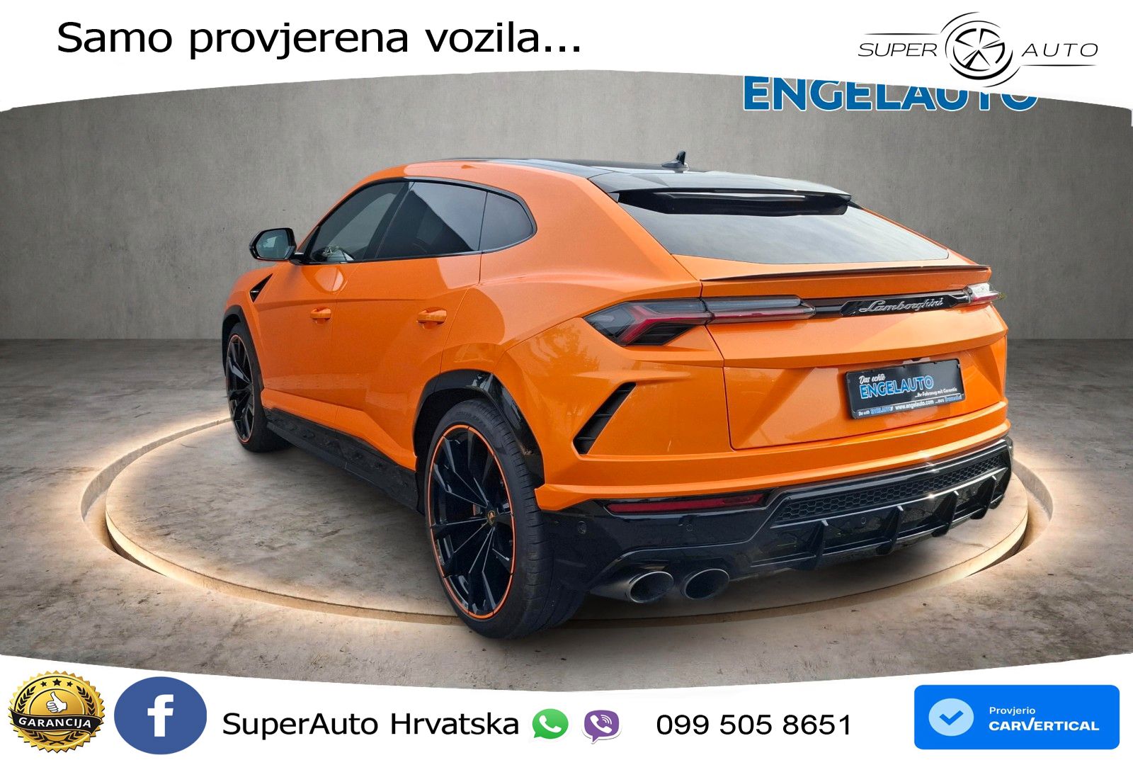 Lamborghini Urus 4.0 V8 (650 KS) 4WD Automatic LED+GR SJED+ACC