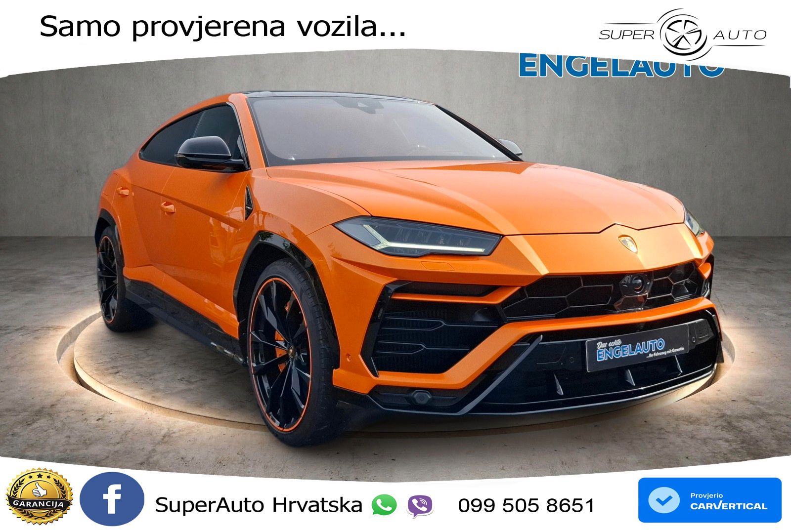 Lamborghini Urus 4.0 V8 (650 KS) 4WD Automatic LED+GR SJED+ACC