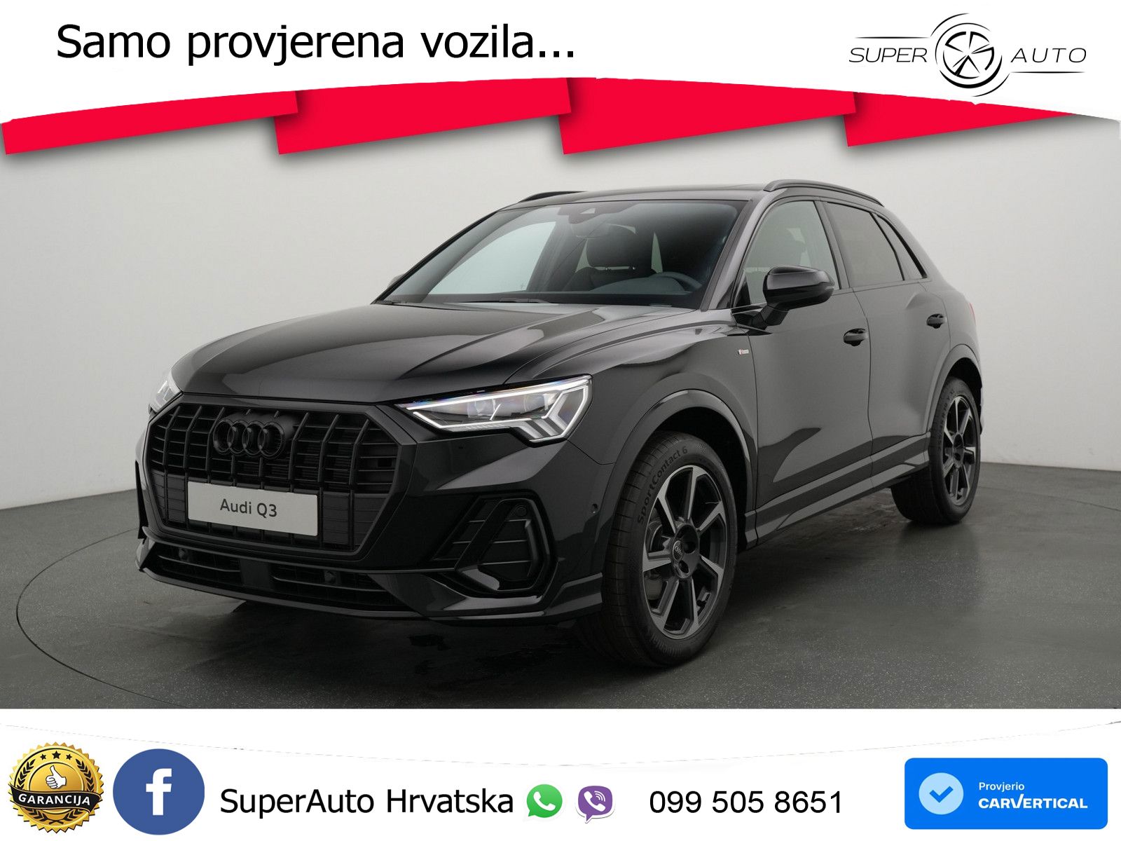 Audi Q3 1.5 TFSI (150 KS) S tronic S line LED+GR SJED+ACC