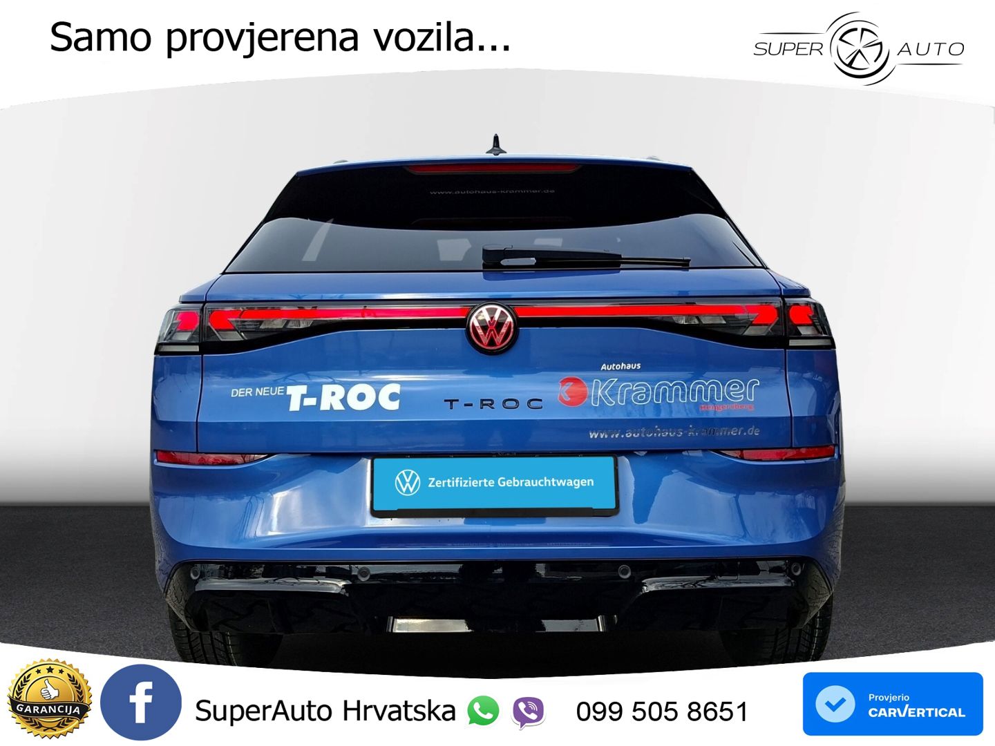 Volkswagen T-Roc II 1.5 eTSI (150 KS)  DSG MATRIX+GR SJED+KAM