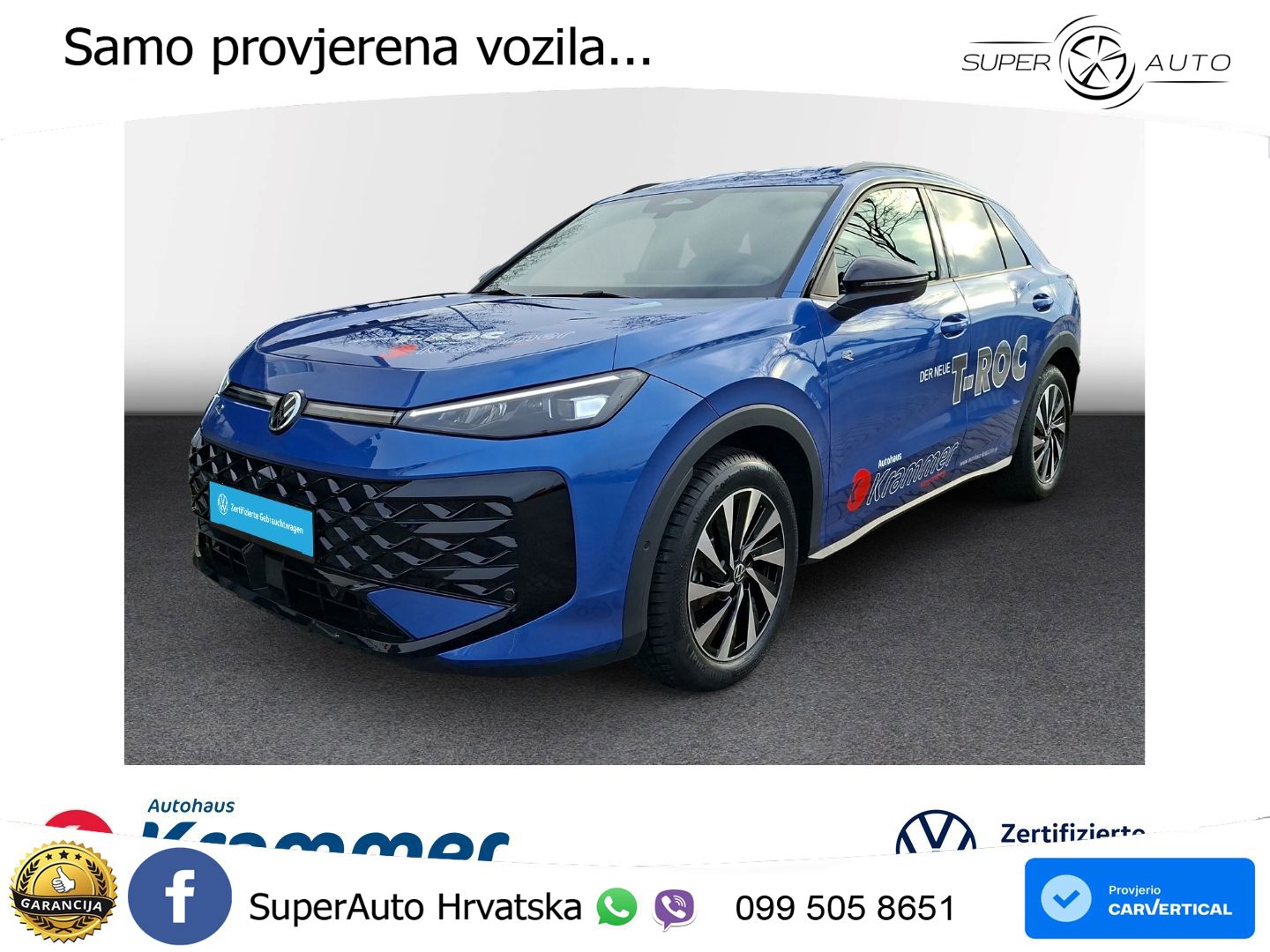Volkswagen T-Roc II 1.5 eTSI (150 KS)  DSG MATRIX+GR SJED+KAM