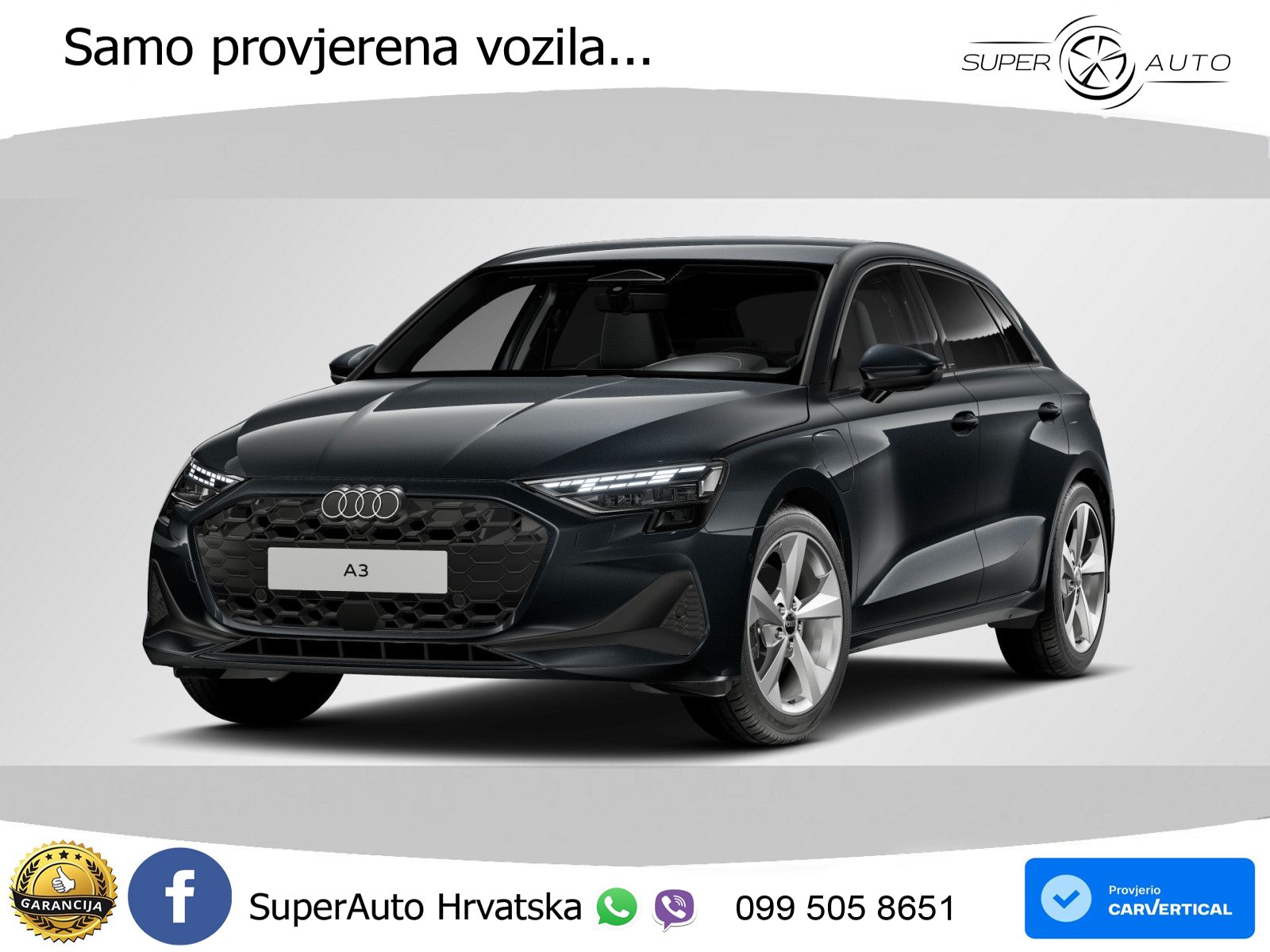 Audi A3 40 TFSIe (204 KS) S tronic LED+GR SJED+ACC