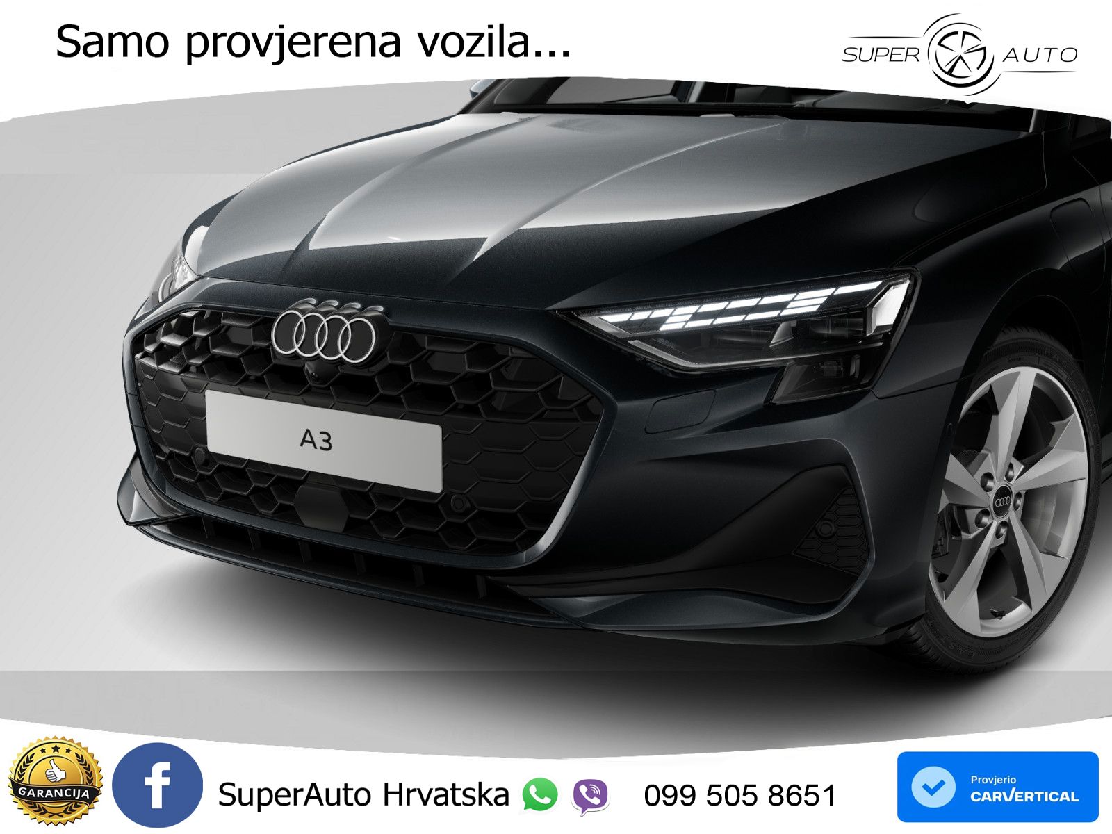 Audi A3 40 TFSIe (204 KS) S tronic LED+GR SJED+ACC