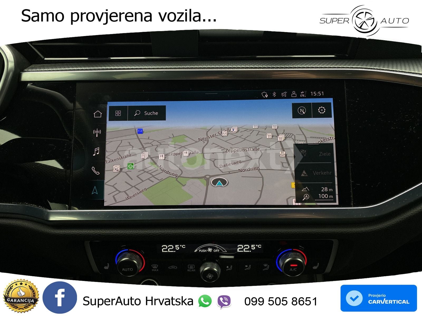 Audi Q3 Sportback 45 TFSI (245 KS) quattro S tronic 2x S line LED+GR SJED+ACC