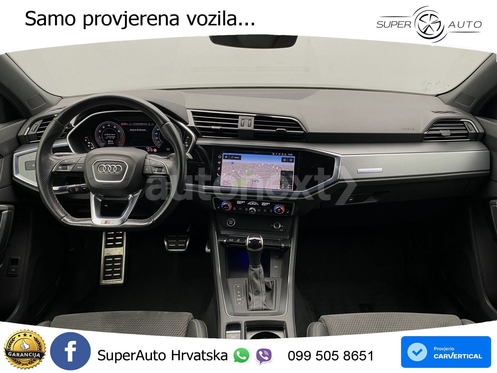 Audi Q3 Sportback 45 TFSI (245 KS) quattro S tronic 2x S line LED+GR SJED+ACC