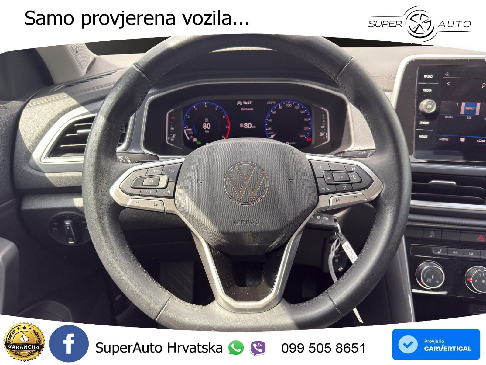 Volkswagen T-Roc 1.5 TSI (150 KS) DSG LED+GR SJED+ACC