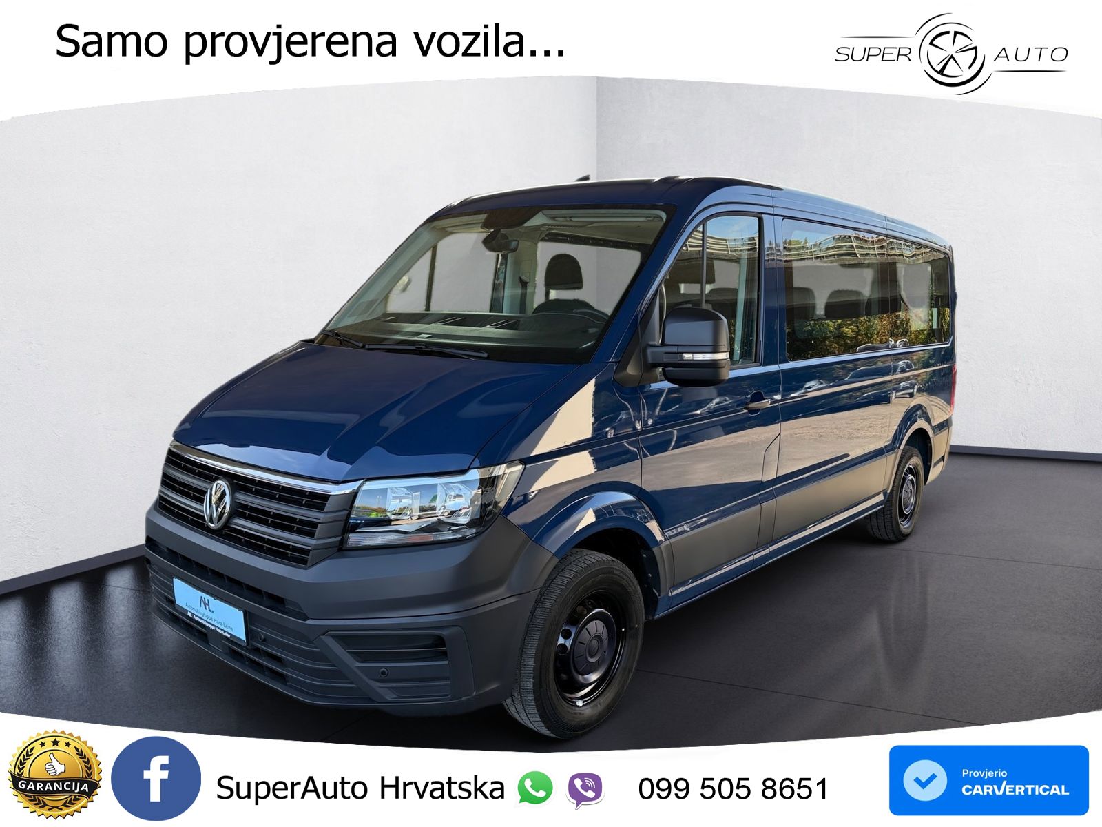 Volkswagen Crafter Kasten mittlerer Radstand 2.0 TDI 8-Sitz 140 KS