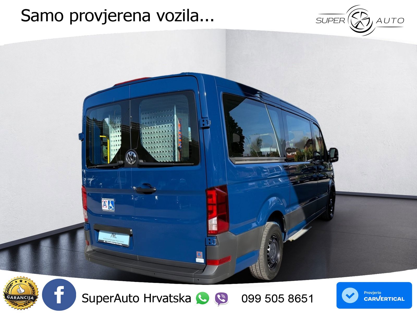 Volkswagen Crafter Kasten mittlerer Radstand 2.0 TDI 8-Sitz 140 KS