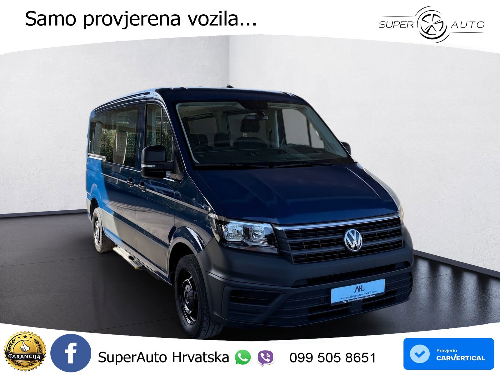 Volkswagen Crafter Kasten mittlerer Radstand 2.0 TDI 8-Sitz 140 KS