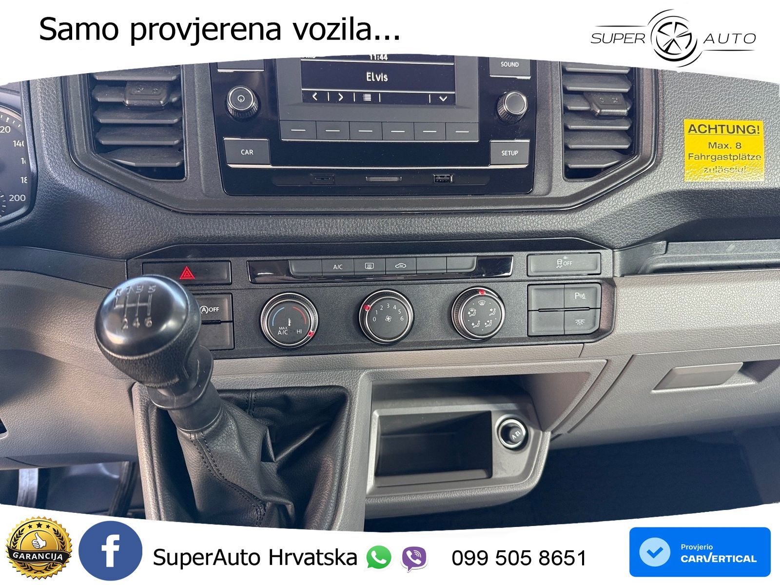 Volkswagen Crafter Kasten mittlerer Radstand 2.0 TDI 8-Sitz 140 KS