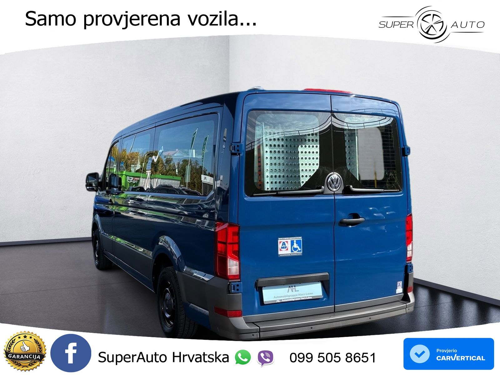 Volkswagen Crafter Kasten mittlerer Radstand 2.0 TDI 8-Sitz 140 KS