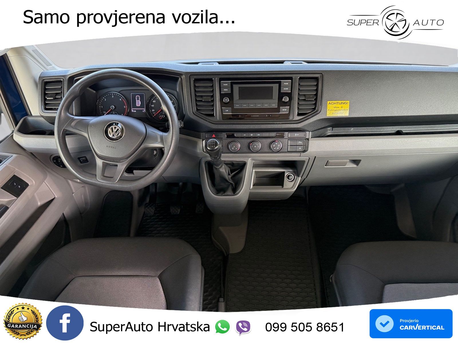 Volkswagen Crafter Kasten mittlerer Radstand 2.0 TDI 8-Sitz 140 KS
