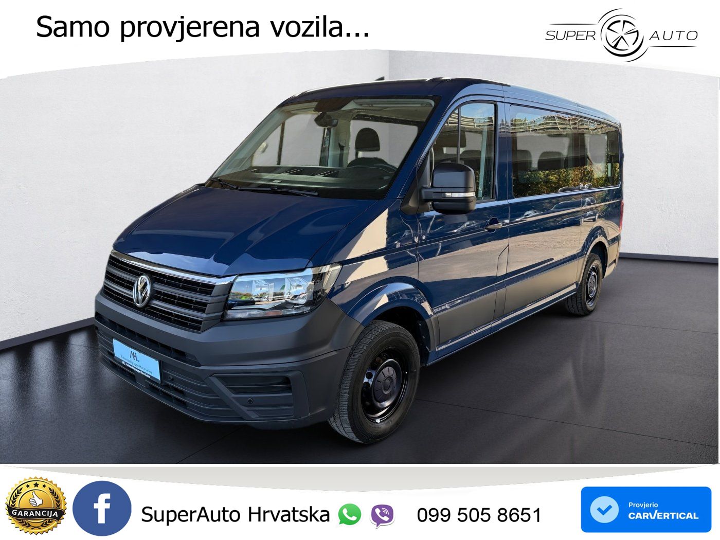 Volkswagen Crafter Kasten mittlerer Radstand 2.0 TDI 8-Sitz 140 KS