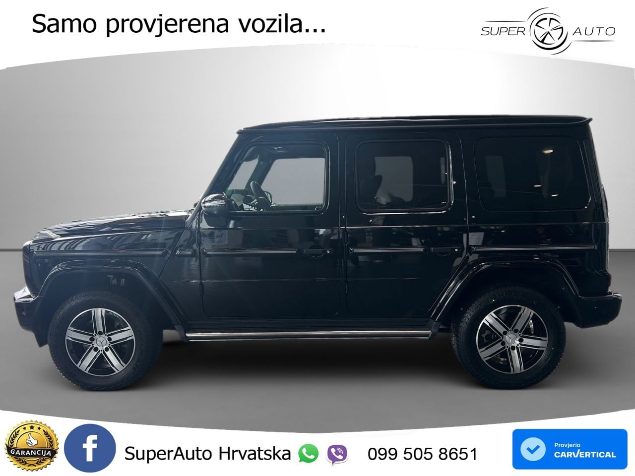 Mercedes G 500 Long (449 KS) 4MATIC 9G-TRONIC Exclusive LED+GR SJED+ACC