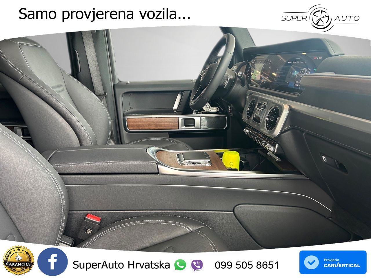 Mercedes G 500 Long (449 KS) 4MATIC 9G-TRONIC Exclusive LED+GR SJED+ACC