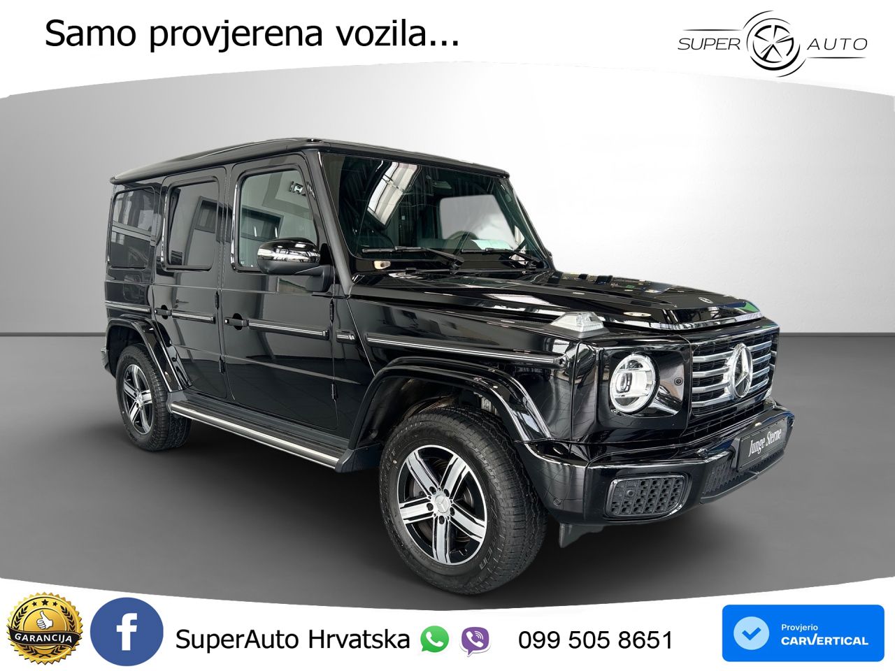 Mercedes G 500 Long (449 KS) 4MATIC 9G-TRONIC Exclusive LED+GR SJED+ACC