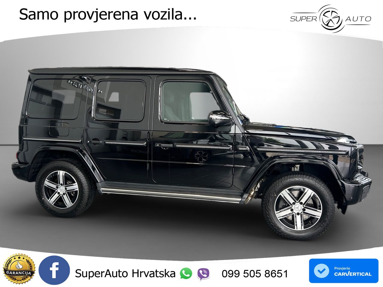 Mercedes G 500 Long (449 KS) 4MATIC 9G-TRONIC Exclusive LED+GR SJED+ACC