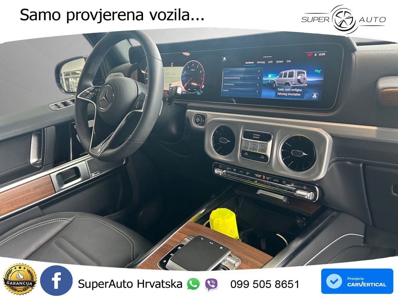 Mercedes G 500 Long (449 KS) 4MATIC 9G-TRONIC Exclusive LED+GR SJED+ACC