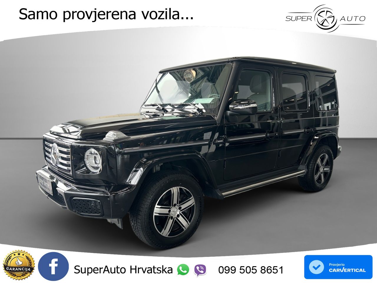 Mercedes G 500 Long (449 KS) 4MATIC 9G-TRONIC Exclusive LED+GR SJED+ACC