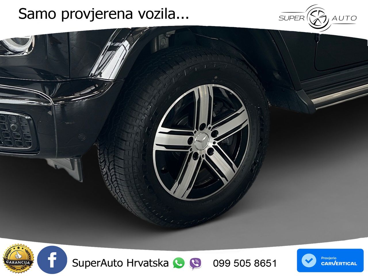 Mercedes G 500 Long (449 KS) 4MATIC 9G-TRONIC Exclusive LED+GR SJED+ACC