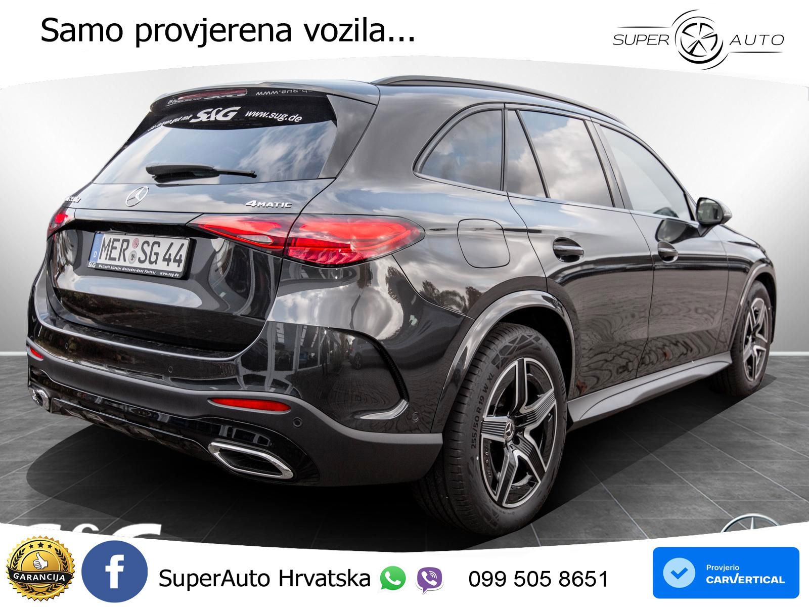 Mercedes GLC 220d (197 KS) 4MATIC 9G-TRONIC AMG LED+GR SJED+ACC