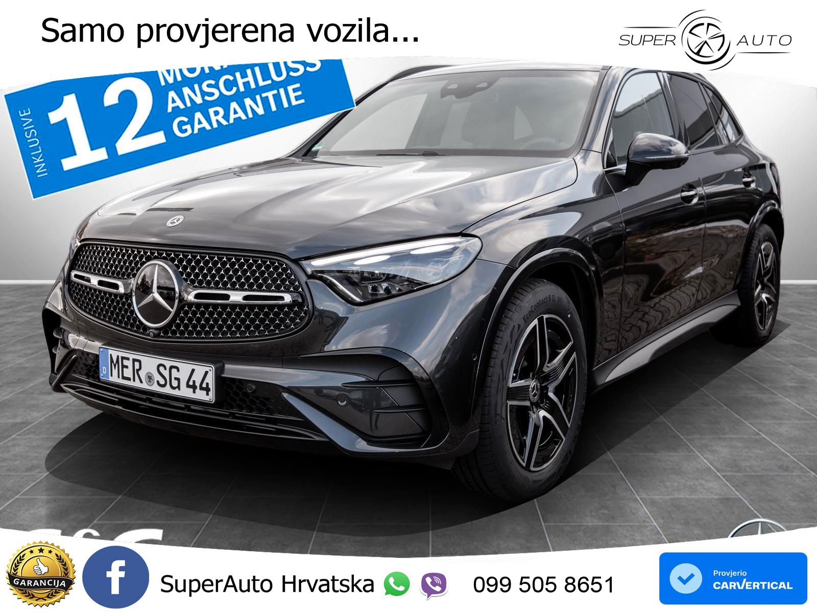 Mercedes GLC 220d (197 KS) 4MATIC 9G-TRONIC AMG LED+GR SJED+ACC