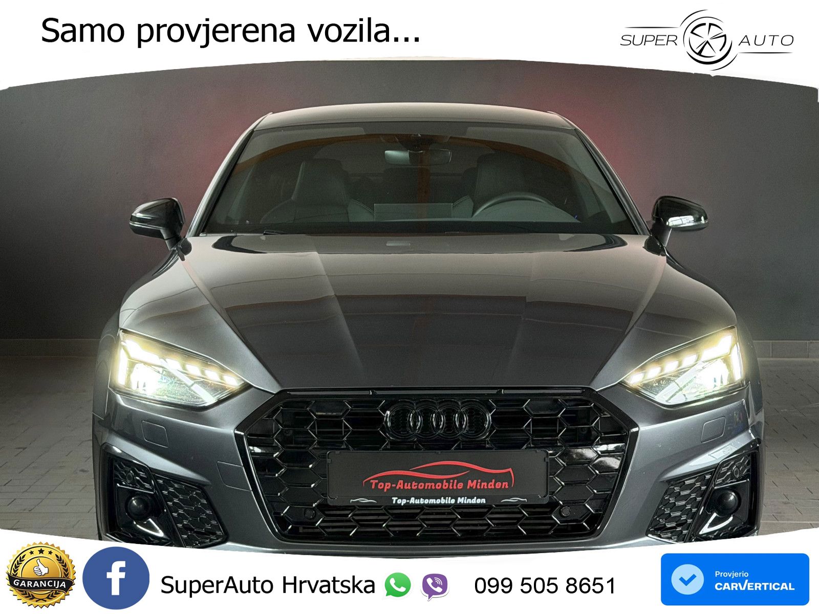 Audi A5 Sportback  40 TFSI (204 KS) S tronic S line