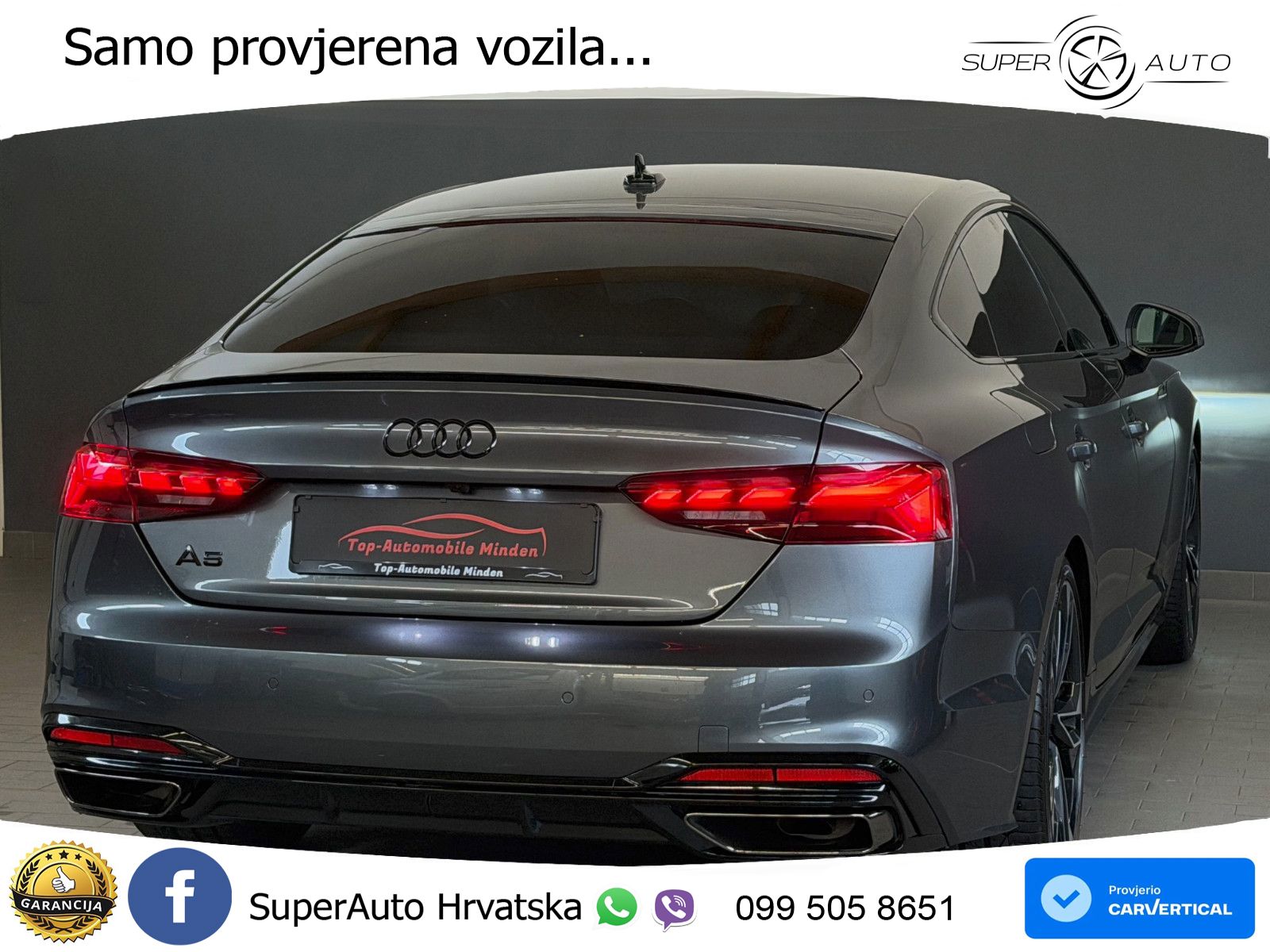 Audi A5 Sportback  40 TFSI (204 KS) S tronic S line