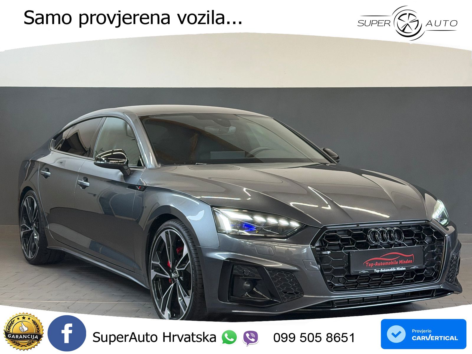Audi A5 Sportback  40 TFSI (204 KS) S tronic S line