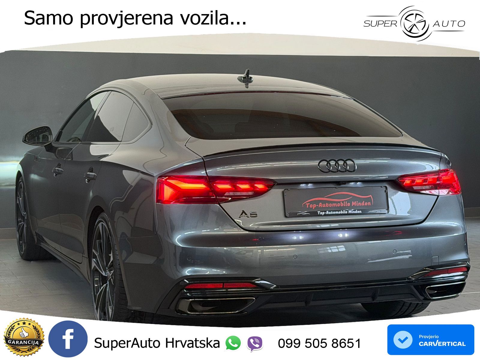 Audi A5 Sportback  40 TFSI (204 KS) S tronic S line
