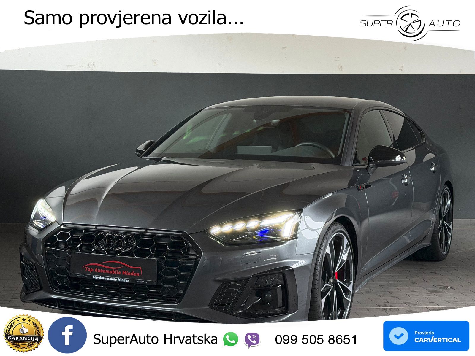 Audi A5 Sportback  40 TFSI (204 KS) S tronic S line