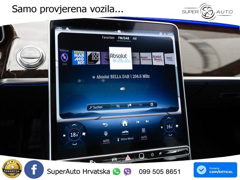 Mercedes S 350d (313 KS) EQ Boost 4MATIC 9G-TRONIC AMG ACC+HEAD+4xGR SJED+360+PANO
