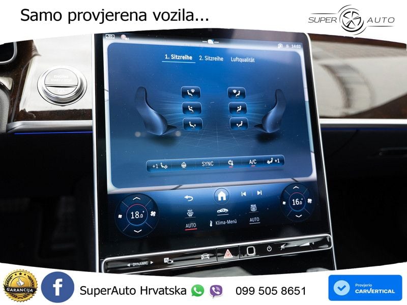Mercedes S 350d (313 KS) EQ Boost 4MATIC 9G-TRONIC AMG ACC+HEAD+4xGR SJED+360+PANO