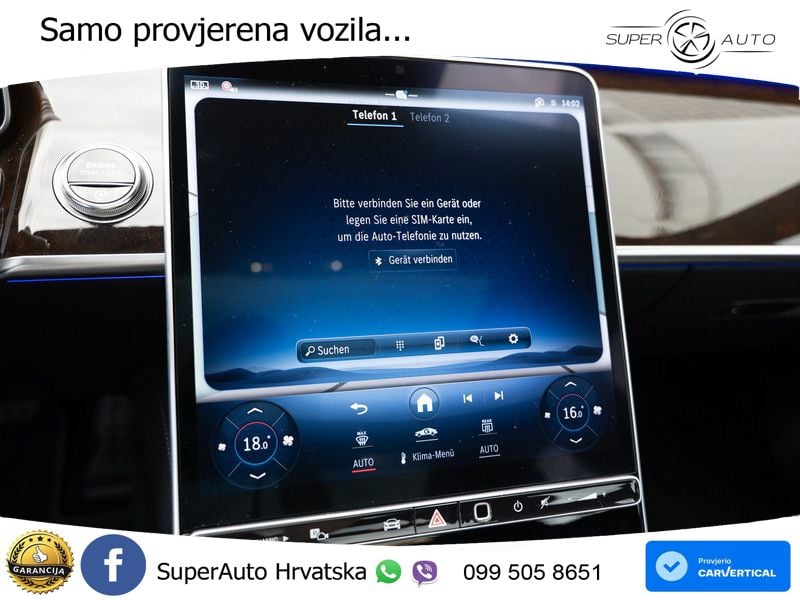 Mercedes S 350d (313 KS) EQ Boost 4MATIC 9G-TRONIC AMG ACC+HEAD+4xGR SJED+360+PANO
