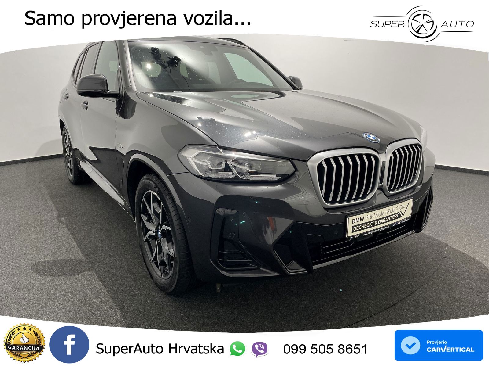 BMW X3 30e xDrive Steptronic M Sport LED+GR SJED+ACC