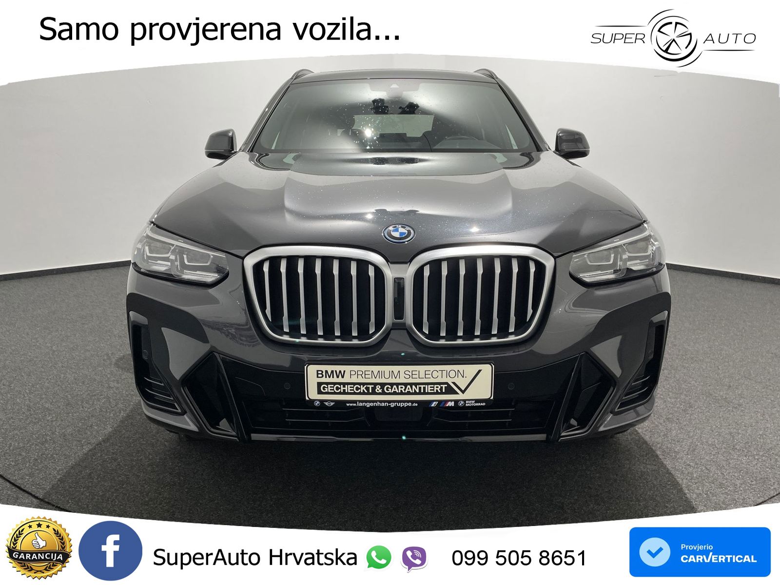 BMW X3 30e xDrive Steptronic M Sport LED+GR SJED+ACC