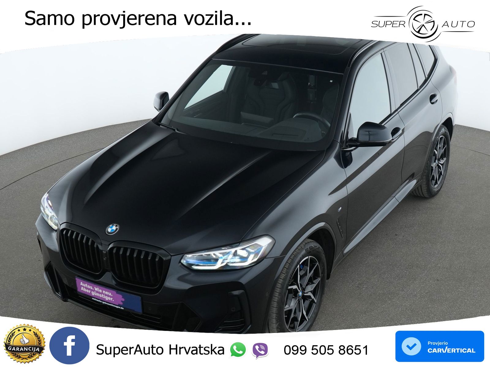 BMW X3 20i xDrive Steptronic M Sport ACC+HEAD+GR SJED+360+PANO
