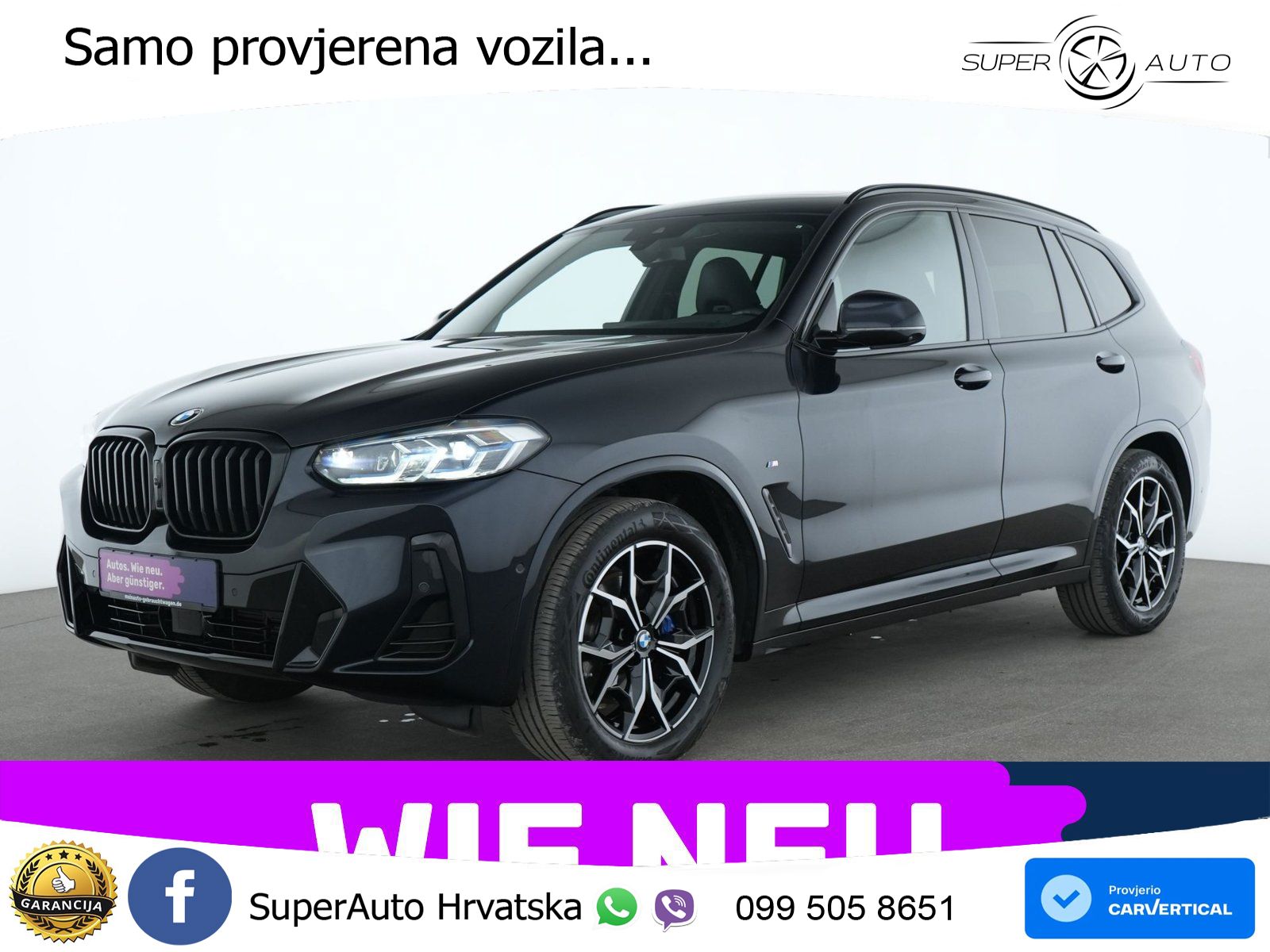 BMW X3 20i xDrive Steptronic M Sport ACC+HEAD+GR SJED+360+PANO