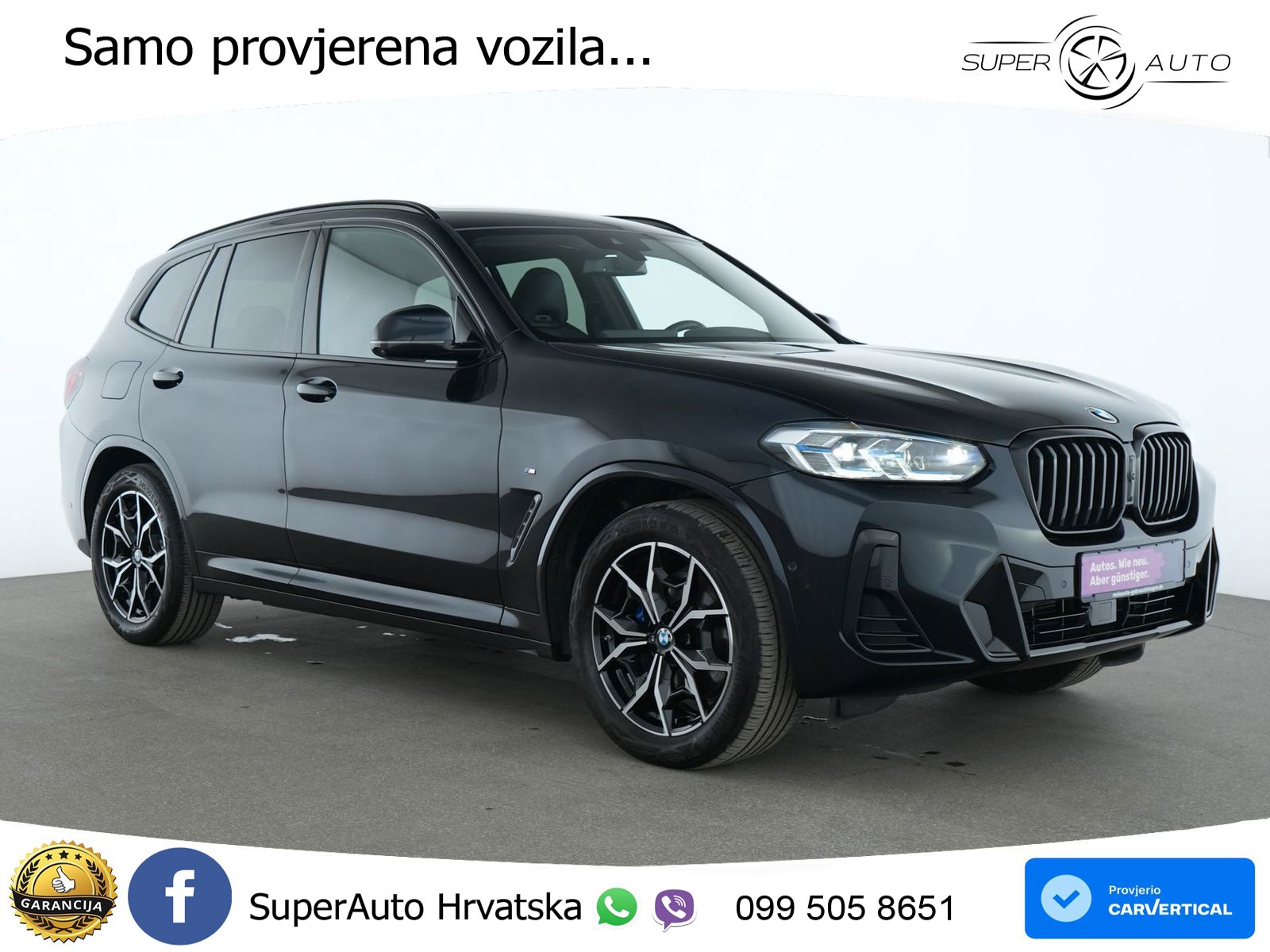 BMW X3 20i xDrive Steptronic M Sport ACC+HEAD+GR SJED+360+PANO