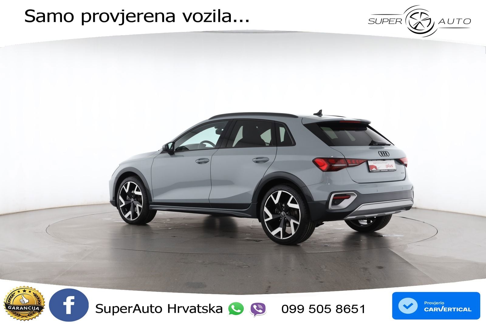 Audi A3 allstreet 40 TFSI (204 KS) quattro S tronic LED+GR SJED+ACC